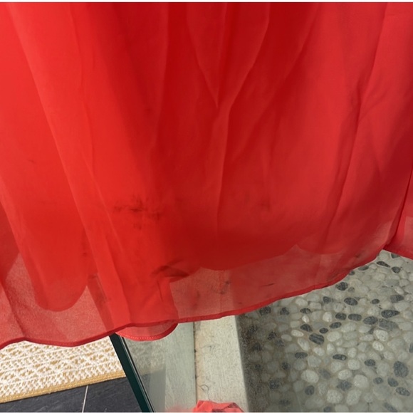 Coral “Pop the champagne” Maxi dress - Picture 5 of 7